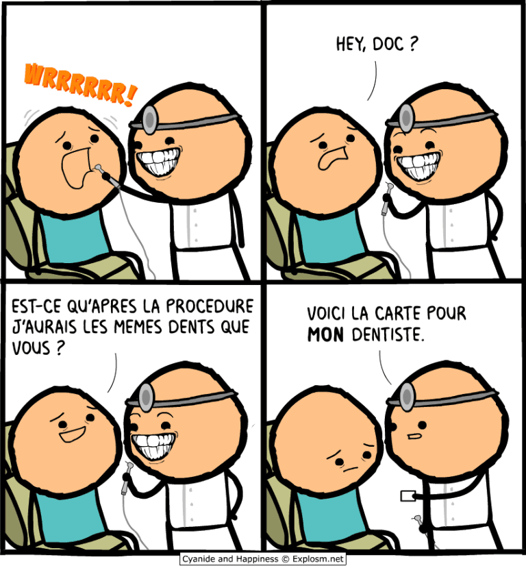 dentiste dents cyanide