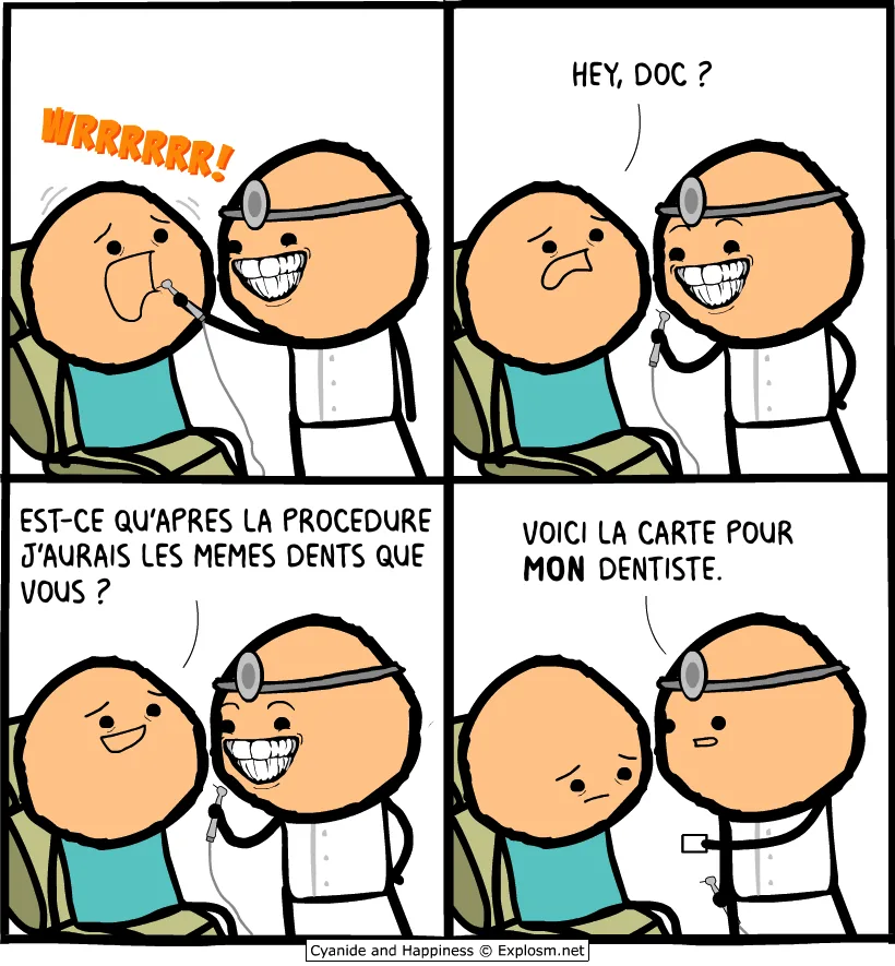 dentiste dents cyanide