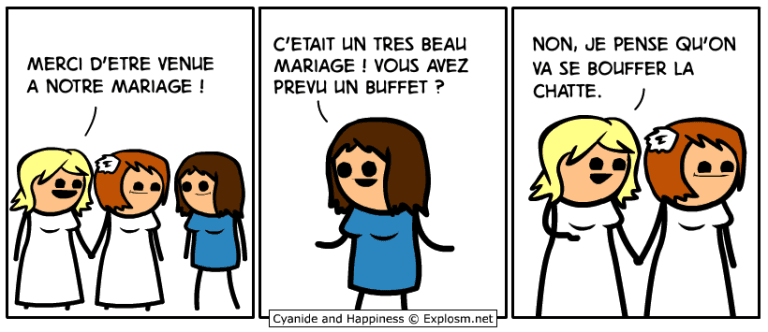 mariage chatte cyanide