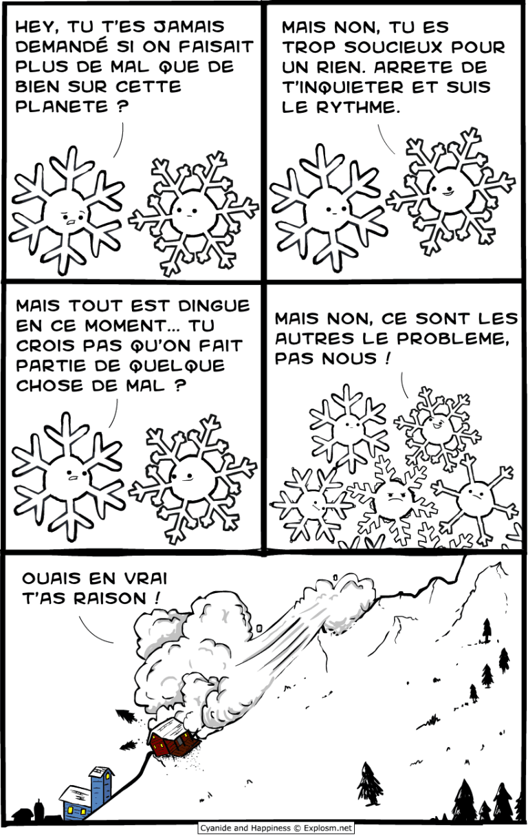 neige mal cyanide