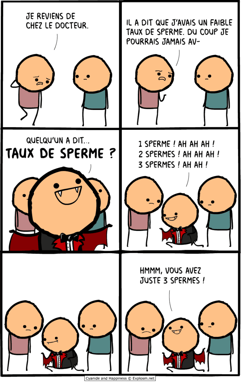 sperme corps cyanide