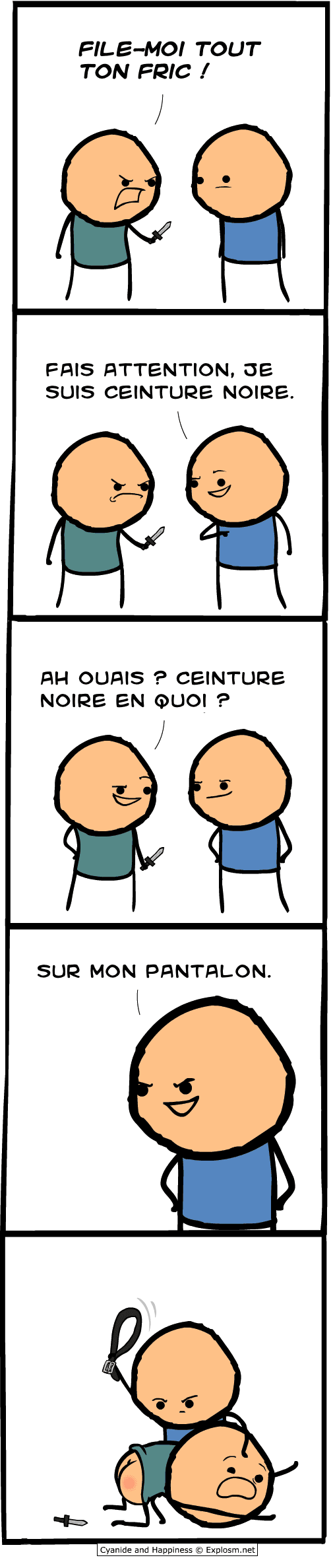 ceinture fouetter cyanide