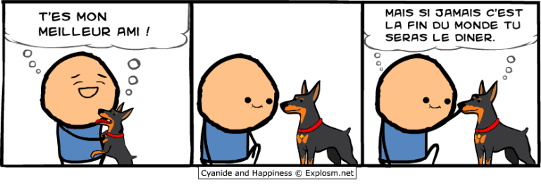 chien diner cyanide