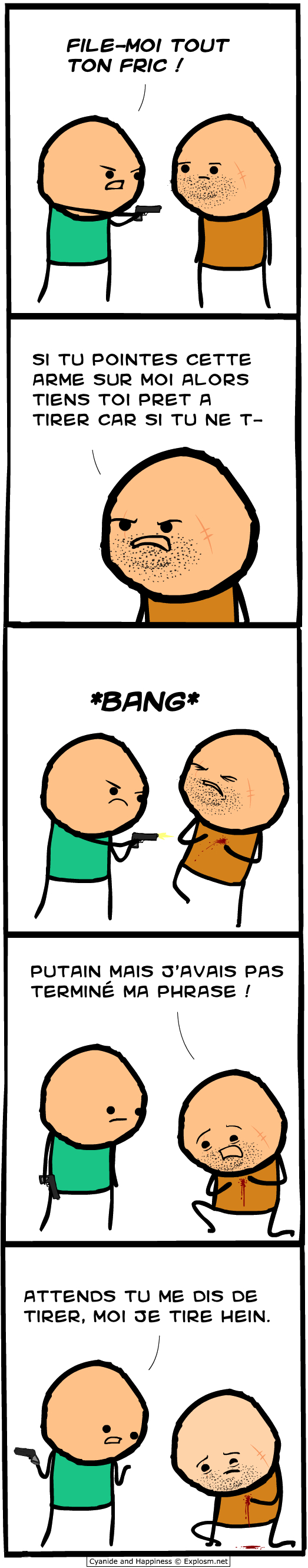 tirer direct cyanide