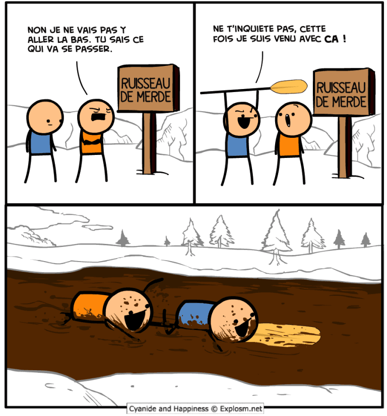 caca merde cyanide