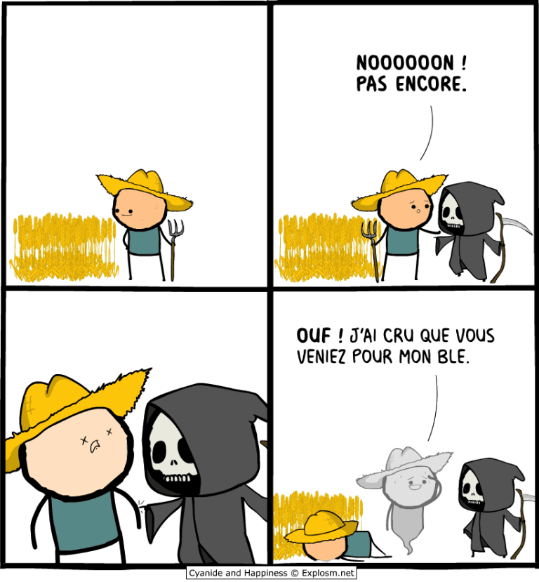 Blé mort cyanide