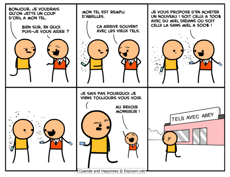 abeilles tels cyanide