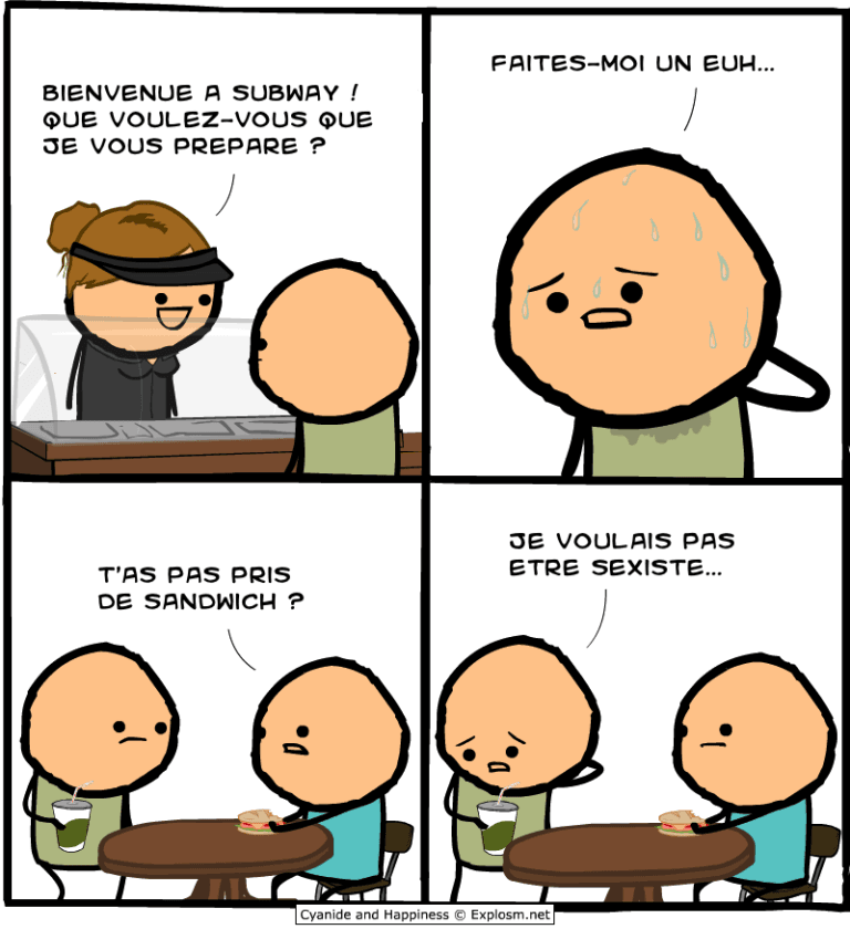 sandwich sexiste cyanide