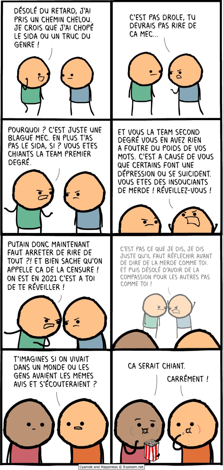 conversation drole cyanide
