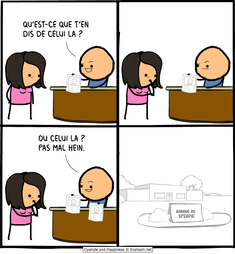 sperme banque cyanide