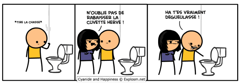 toilettes rabaisser cyanide