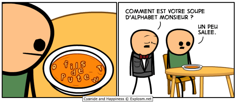 soupe salé cyanide
