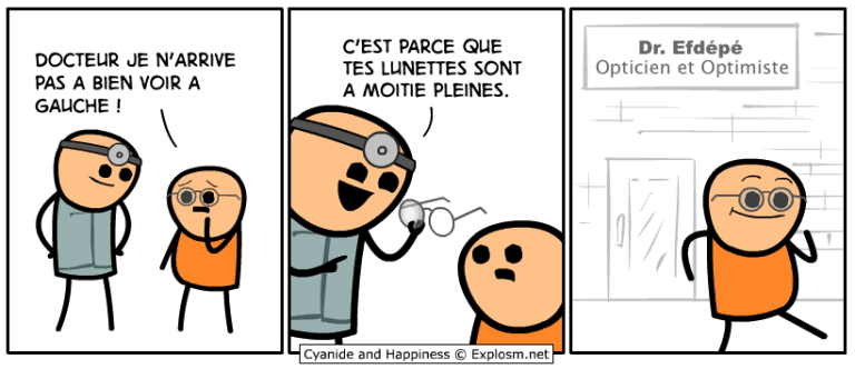 lunettes moitié cyanide