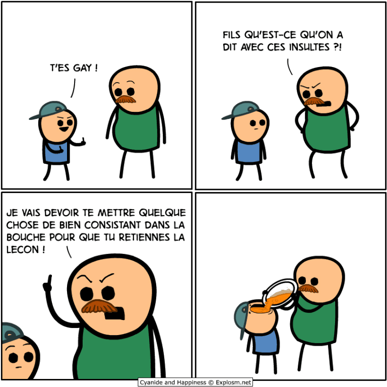 soupe gay cyanide