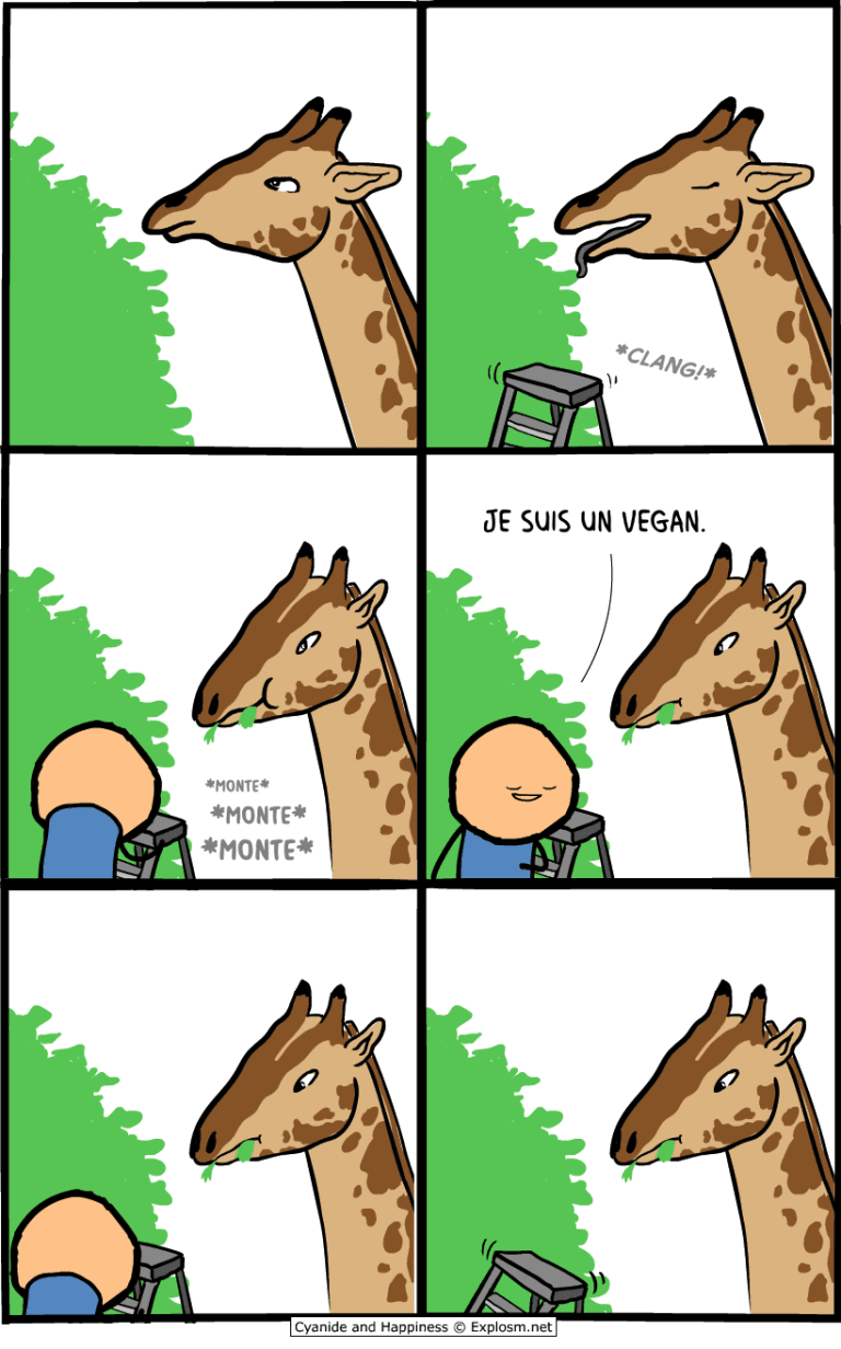 girafe vegan cyanide
