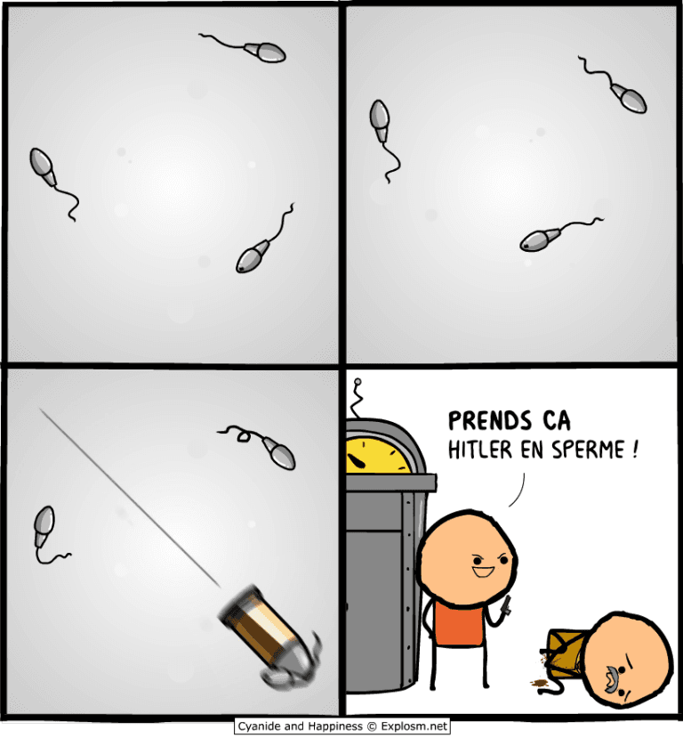 hitler sperme cyanide