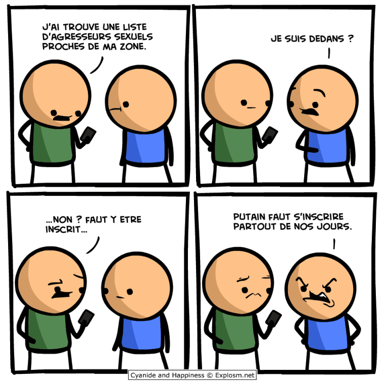 inscrire agresseur cyanide