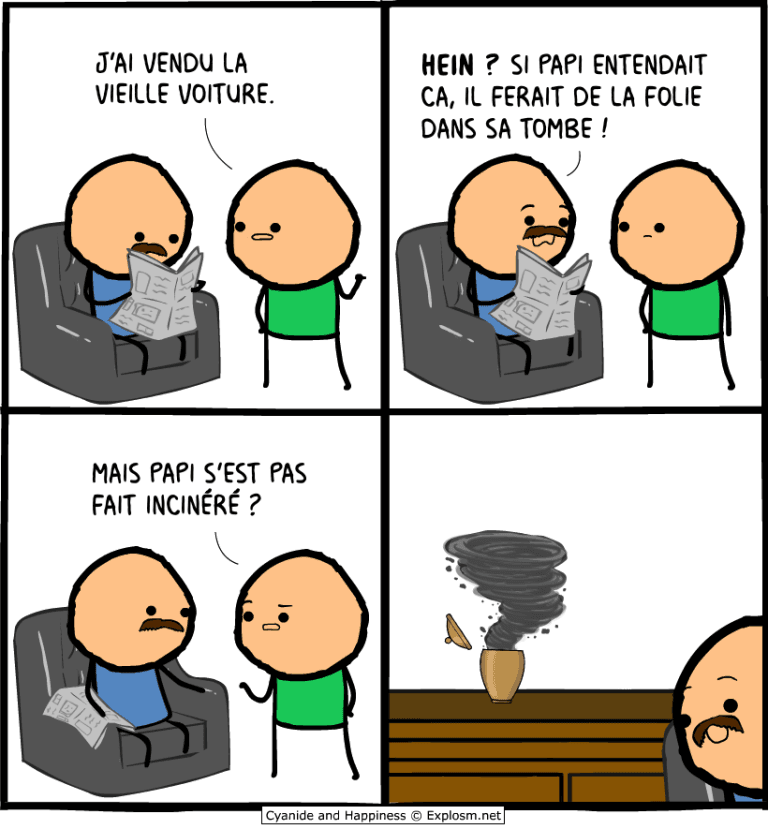 papi tombe cyanide