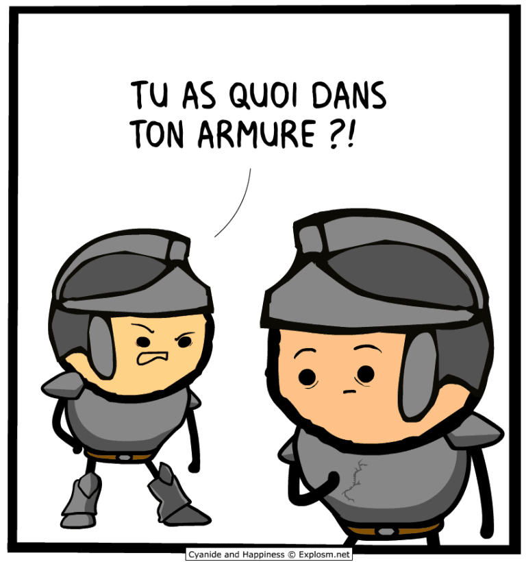 armure crac cyanide