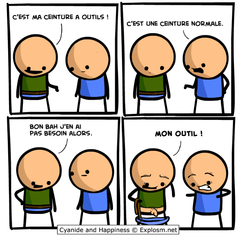 outil ceinture cyanide