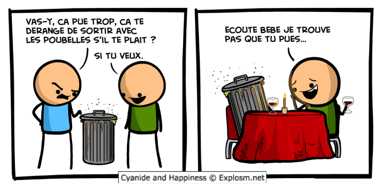 poubelle sortir cyanide