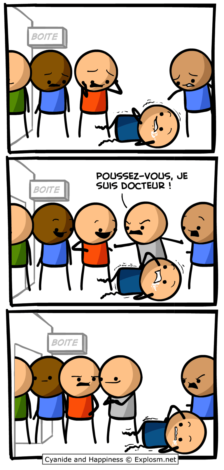 pousser docteur cyanide