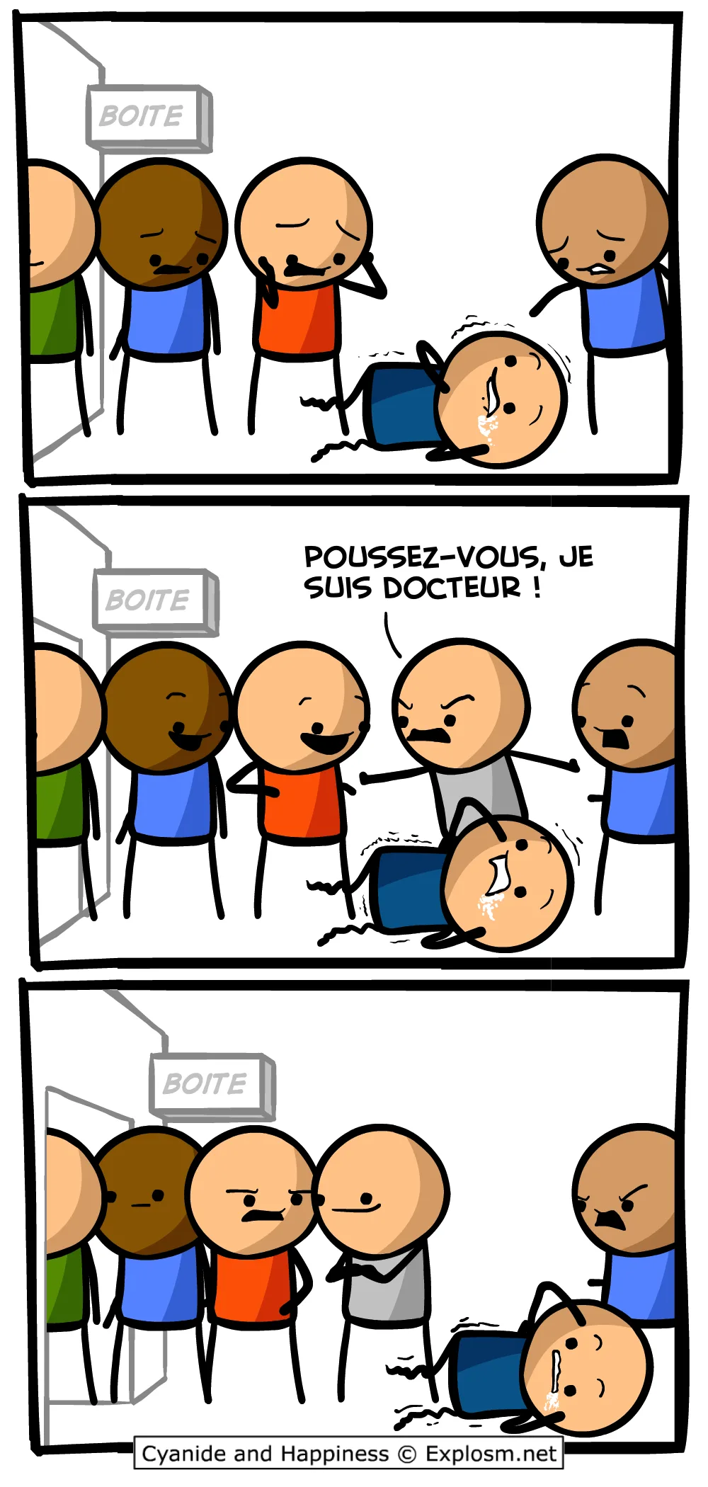 pousser docteur cyanide