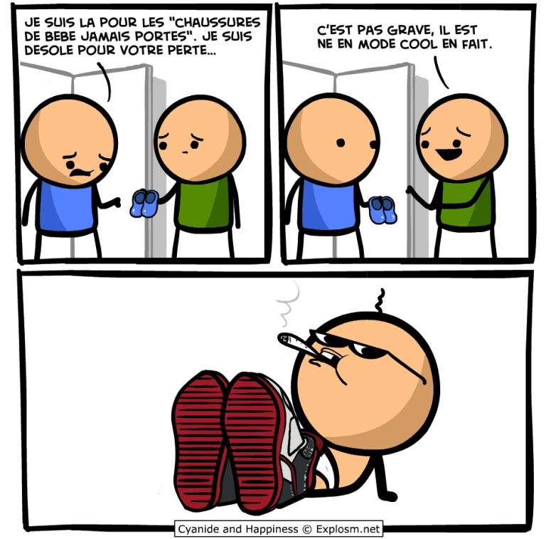 chaussure bebe cyanide