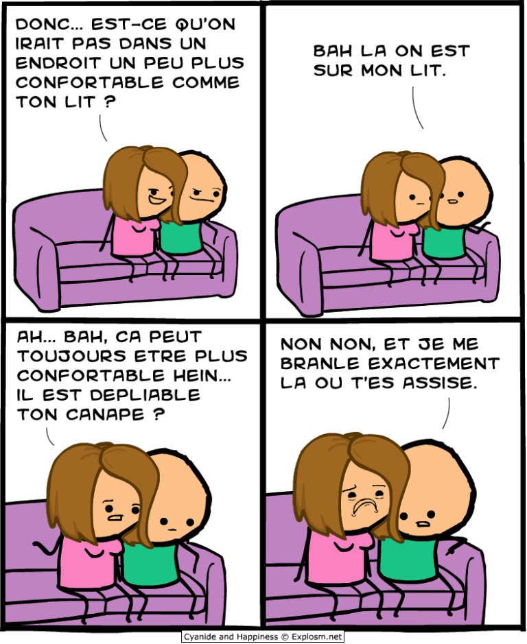 canapé lit cyanide