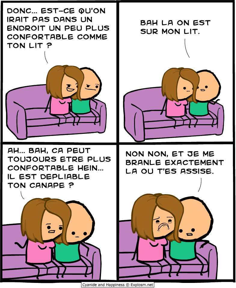 canapé lit cyanide
