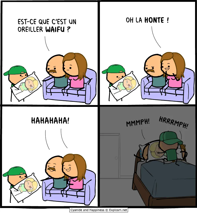 oreiller parents cyanide