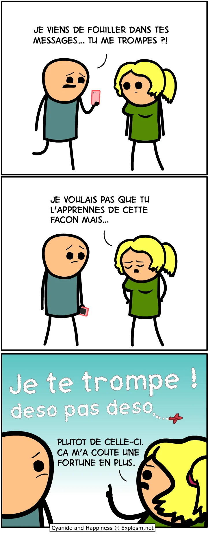 tromper avion cyanide