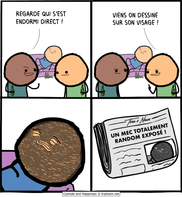 visage exposé cyanide