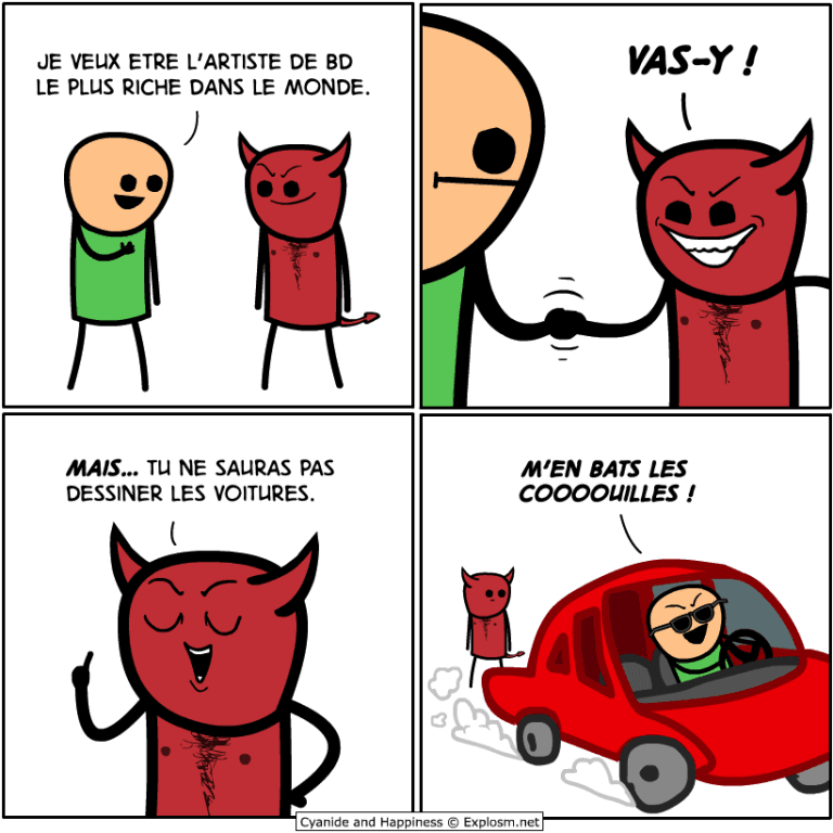 voiture diable cyanide