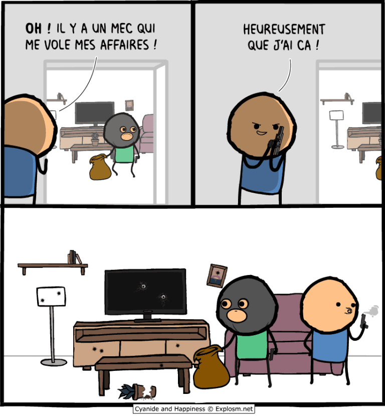 voleur tirer cyanide