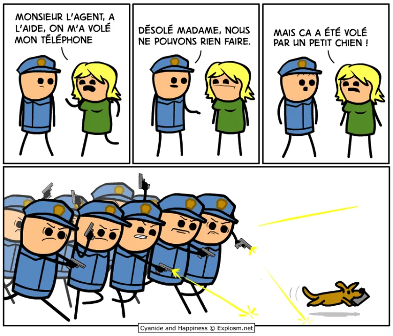 chien voler cyanide