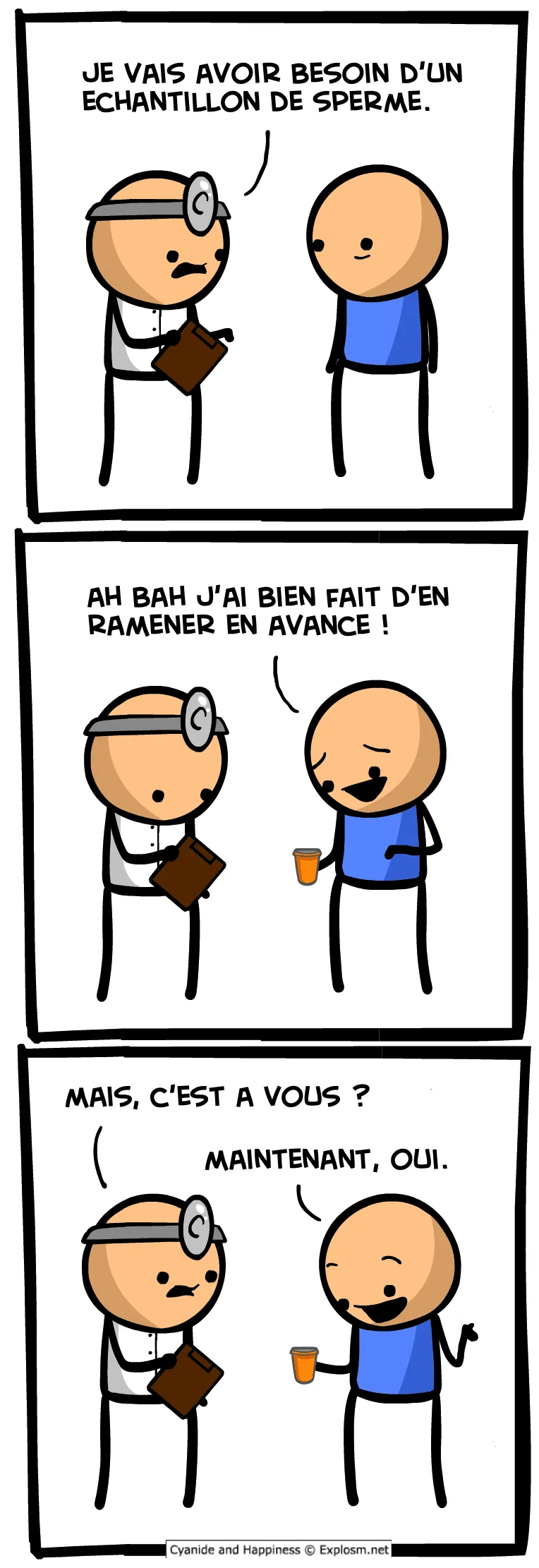 sperme docteur cyanide