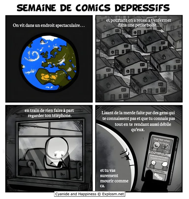 dépressif planète cyanide