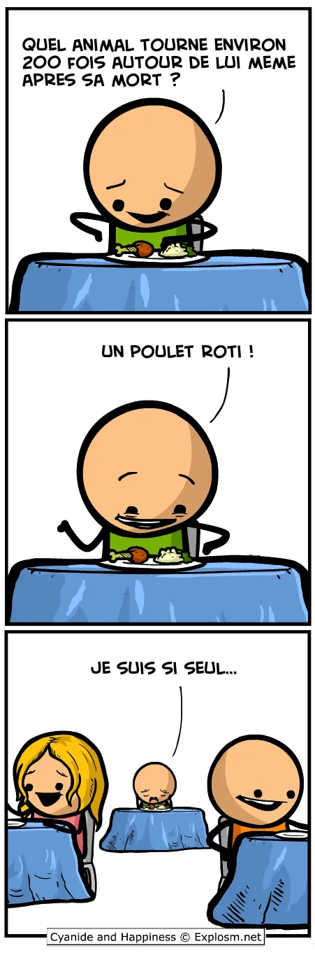 repas seul cyanide