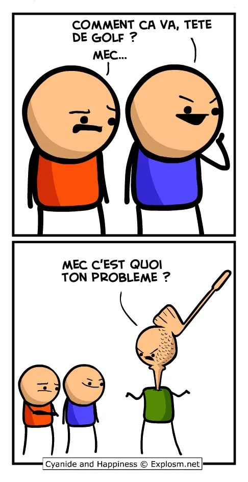 golf tête cyanide