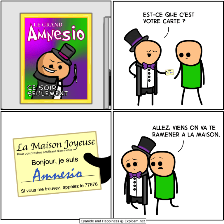 amnésie magicien cyanide