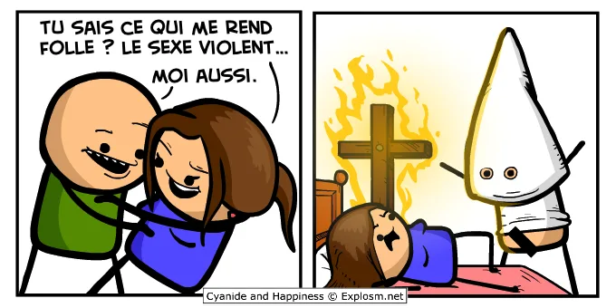 croix raciste cyanide