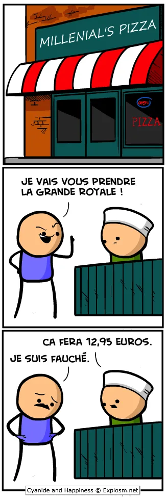pizza millenial cyanide