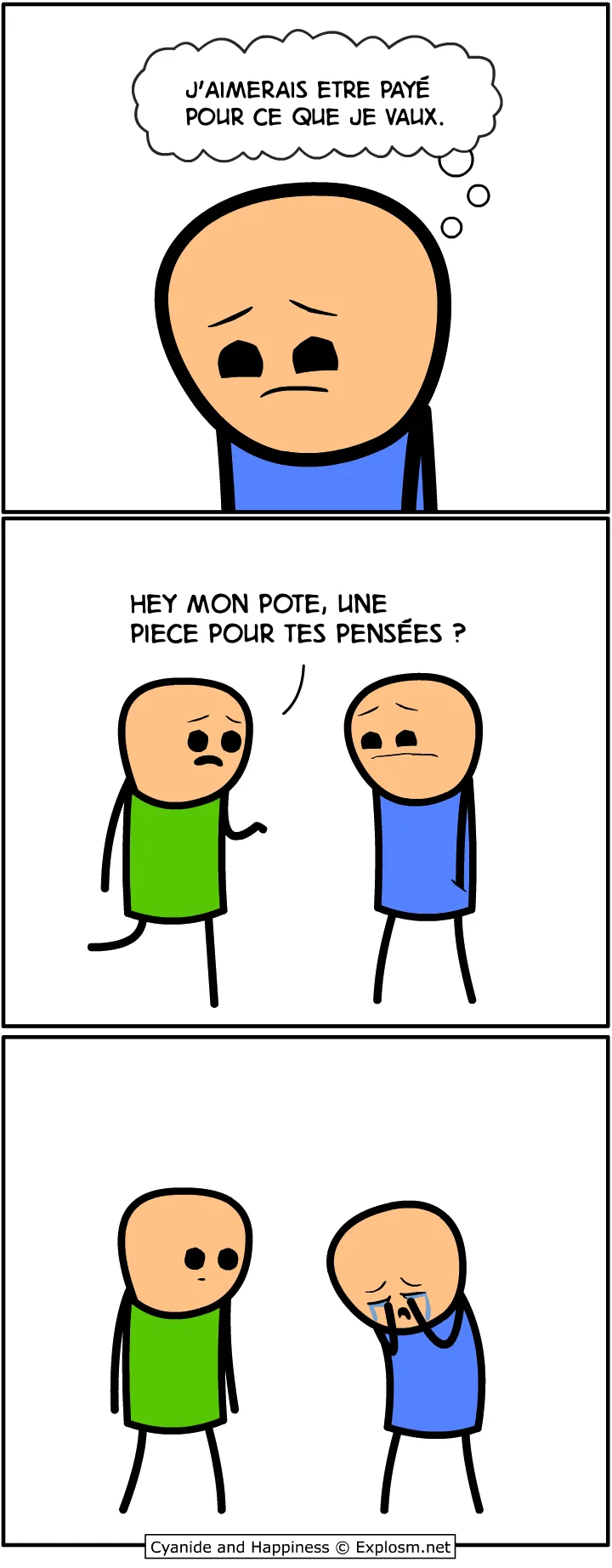 pensées sous cyanide