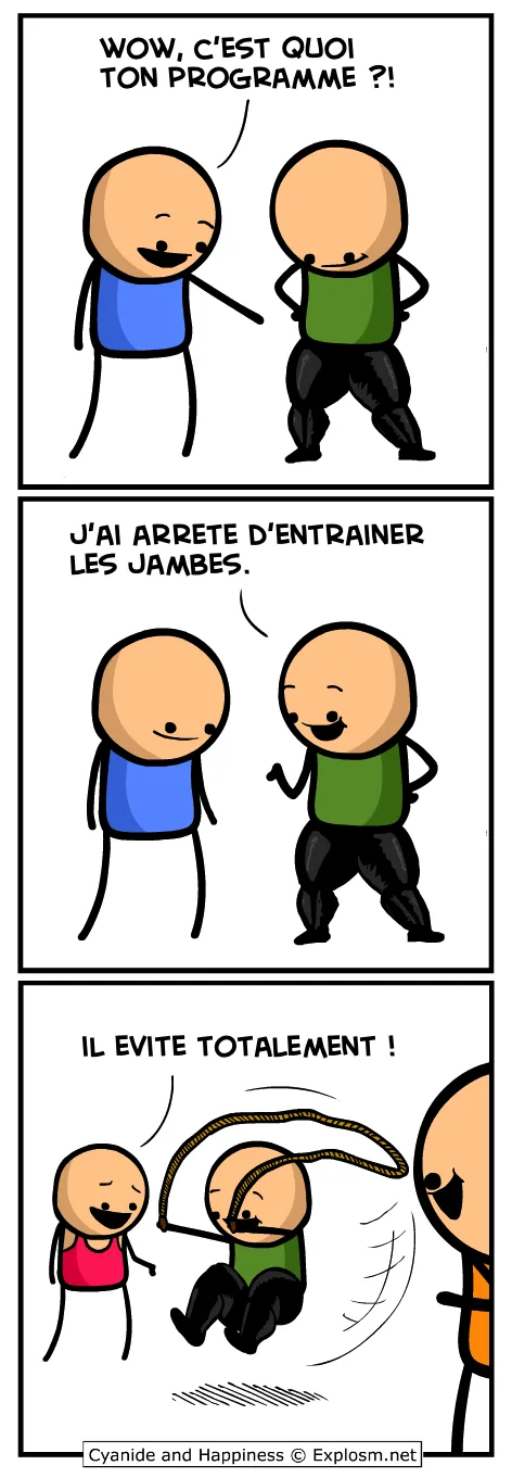 jambes muscler cyanide
