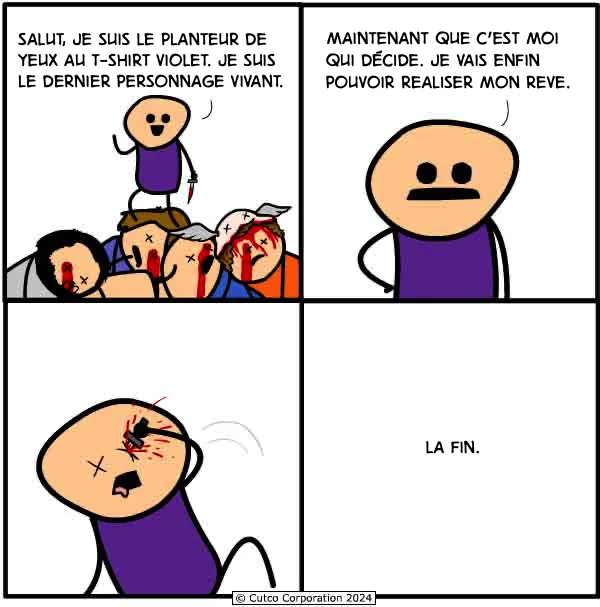 personnage violet cyanide
