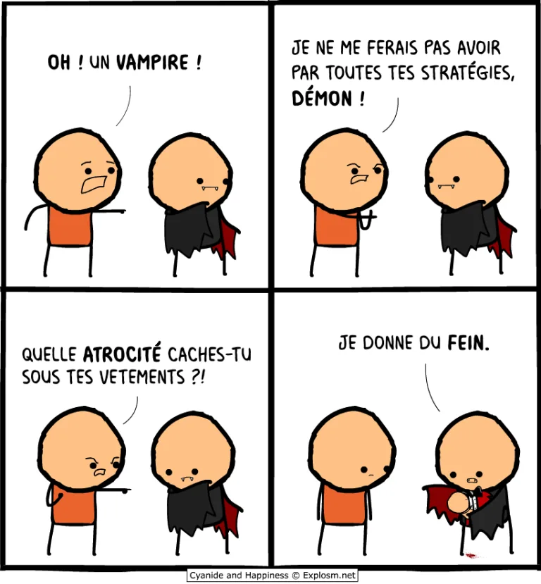 vampire bébé cyanide