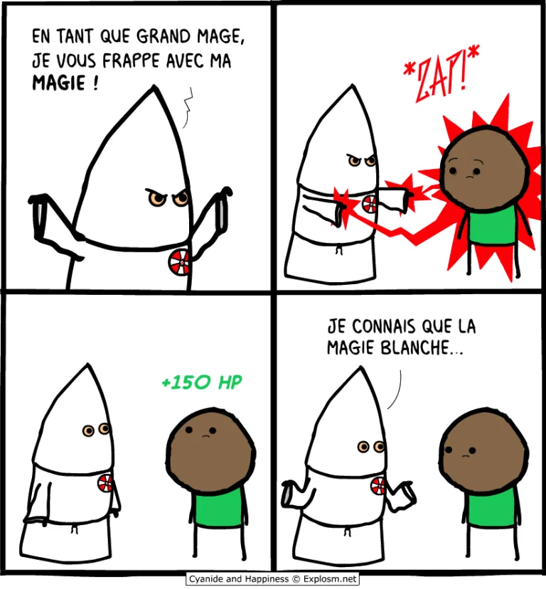 magie blanche cyanide
