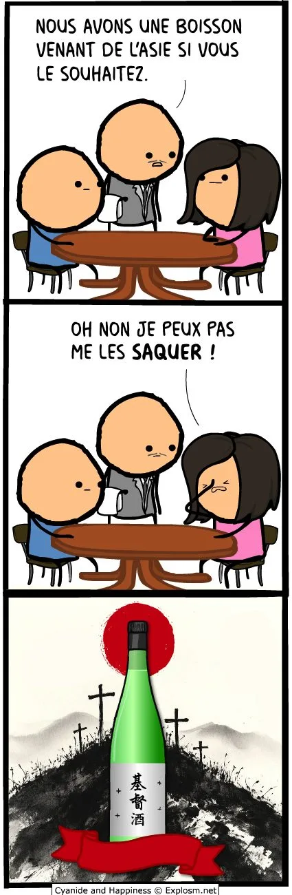 sake japonais cyanide