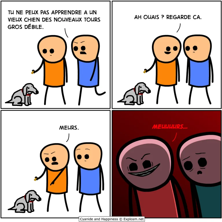 chien meurs cyanide